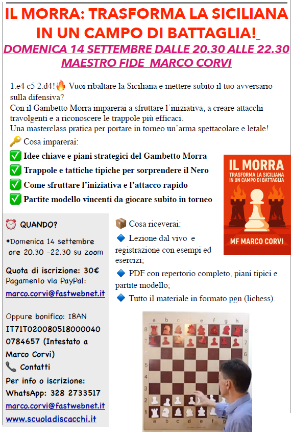  - Scuola di scacchi 
