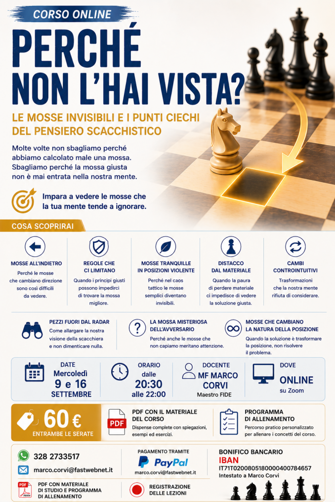  - Scuola di scacchi 